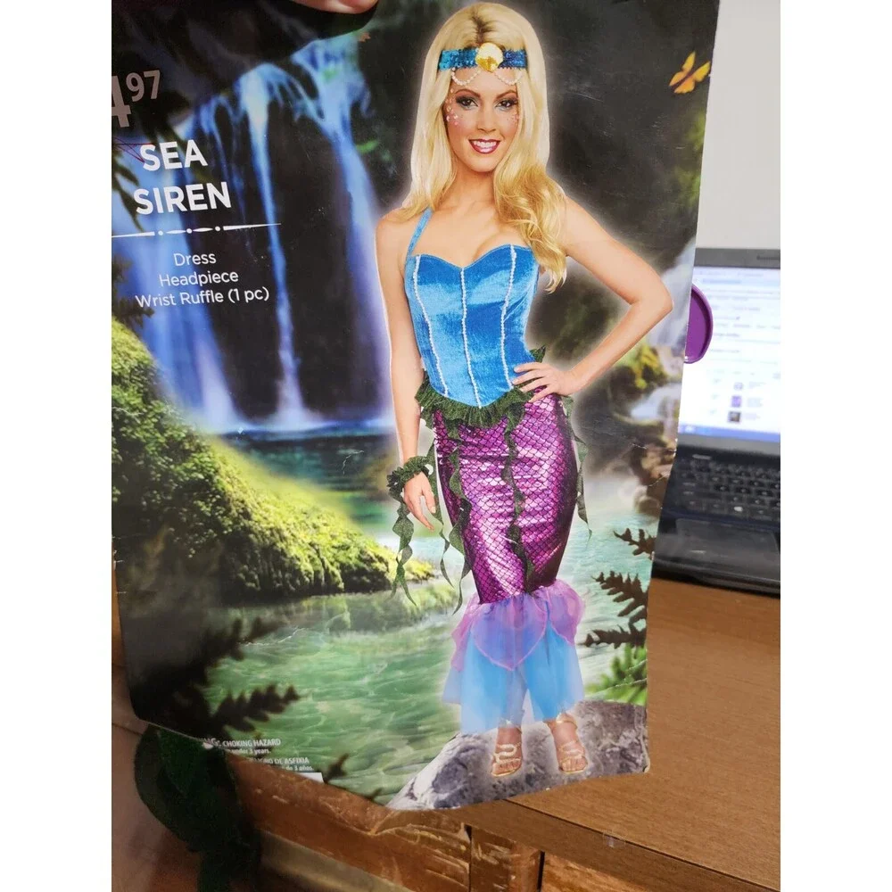 XX 3260 Sea Siren Mermaid Dress Womans Costume